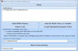 RAR to ZIP Converter