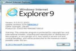 Internet Explorer 9